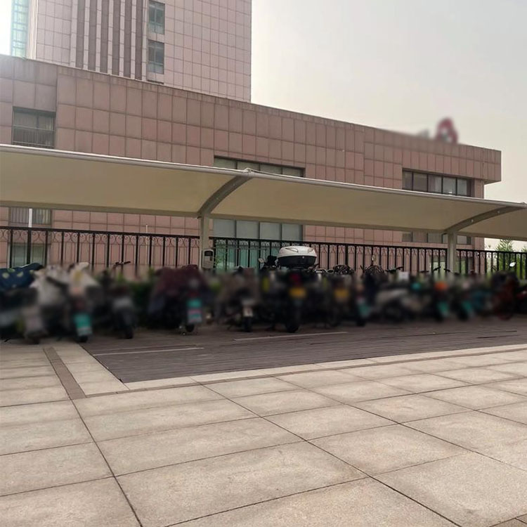 南召县膜结构电动车棚